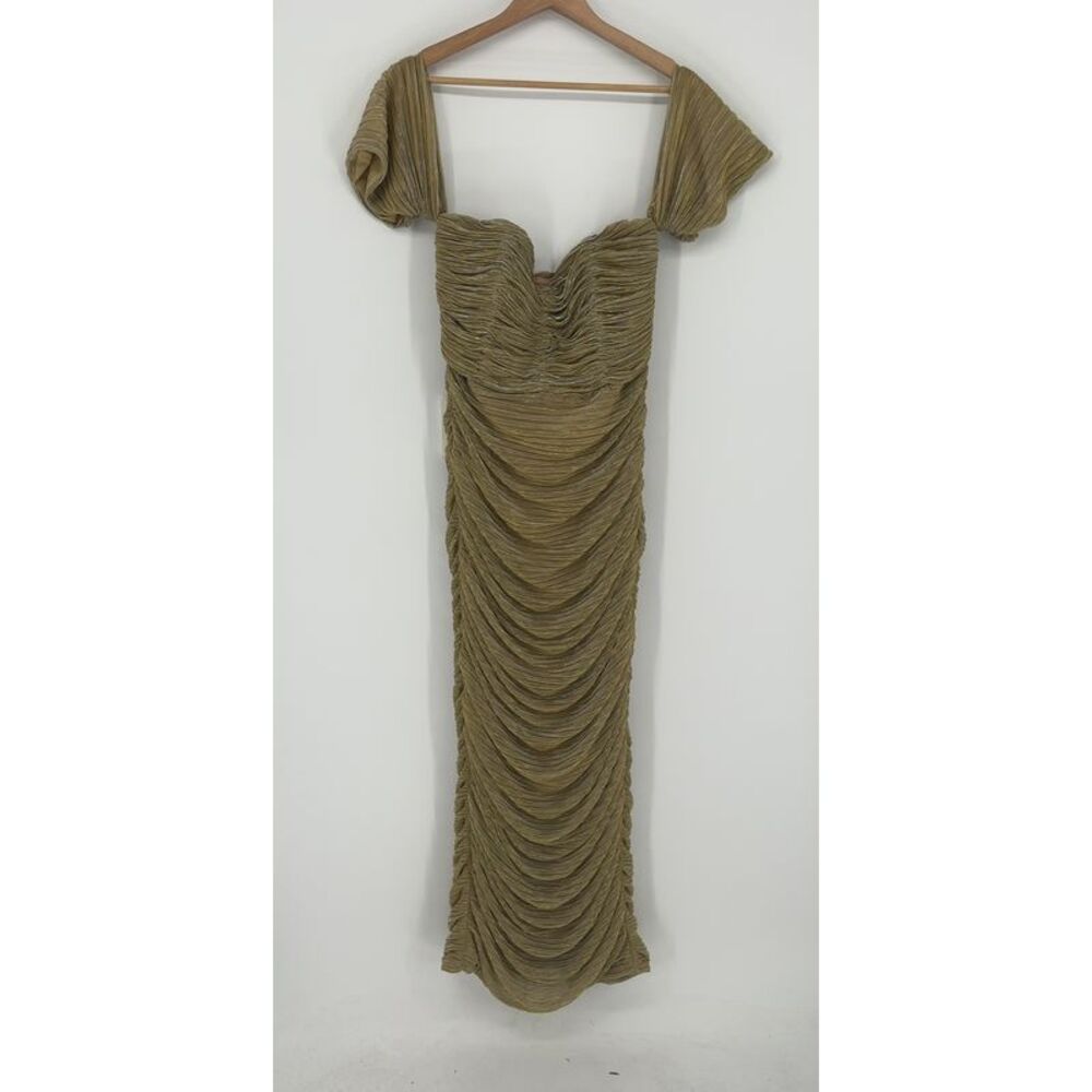 Miss Circle Gold Formal Dress